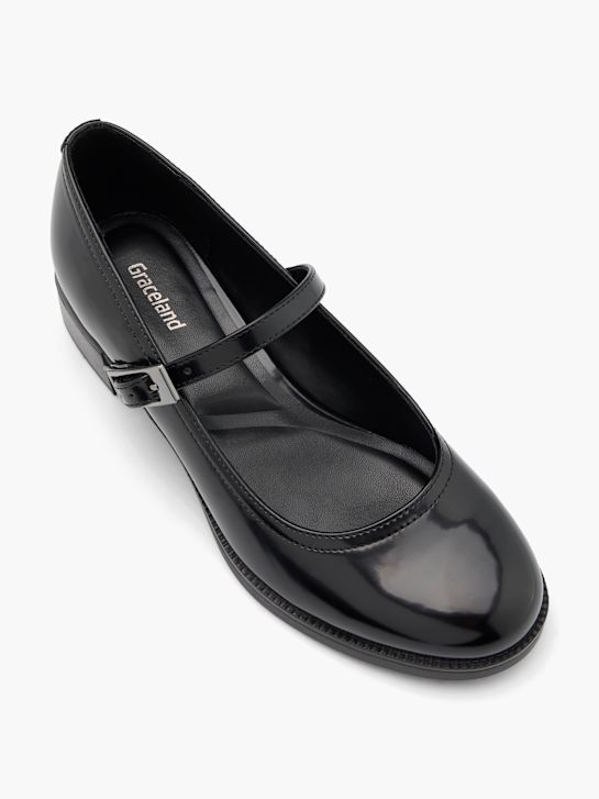 Graceland Tacones con hebilla Negro 79455 2