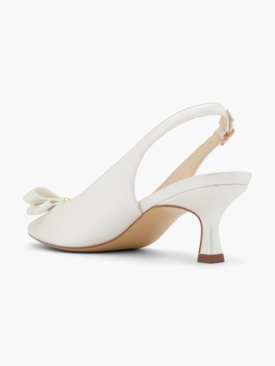 Catwalk Slingpumps Weiß 79475 3