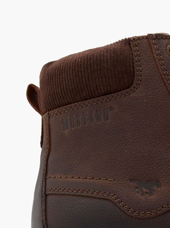 Mustang Schnürstiefelette Braun 79510 5