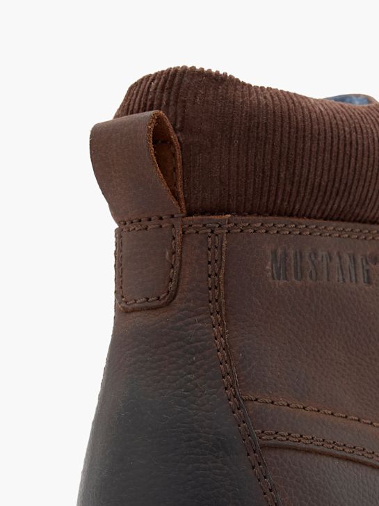Mustang Schnürstiefelette Braun 79510 6
