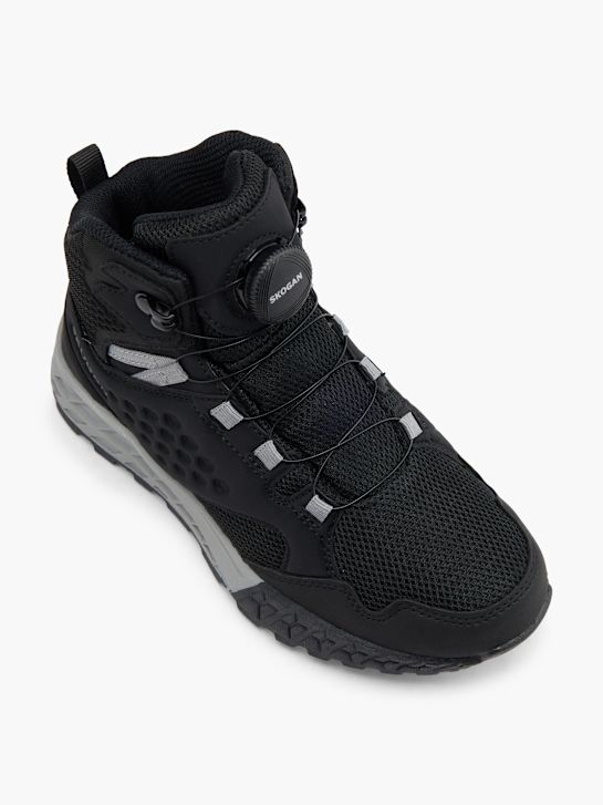 SKOGAN Mid cut sneaker Sort 79576 2