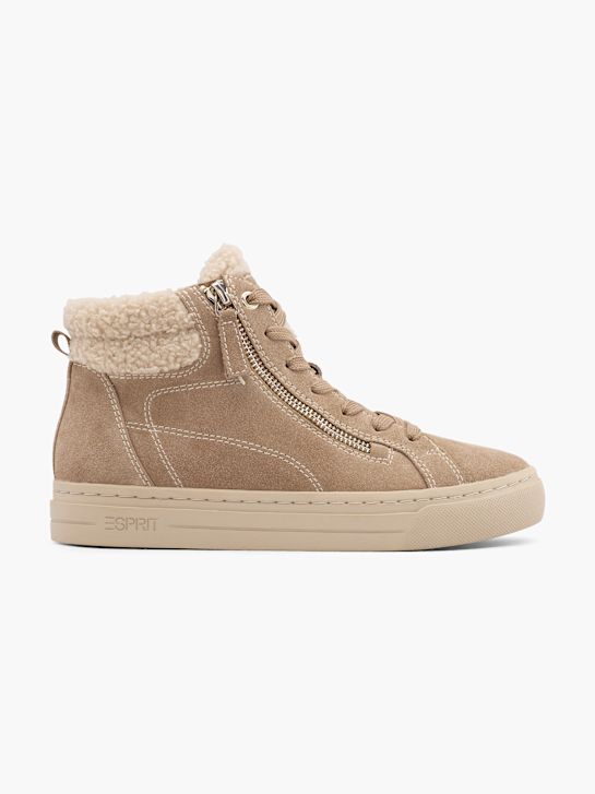 ESPRIT Hoher Sneaker Beige 79729 1