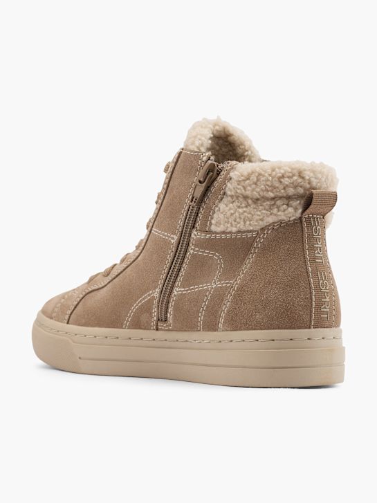 ESPRIT Hoher Sneaker Beige 79729 3