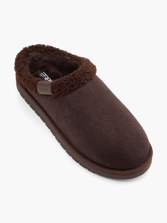 ESPRIT Plüsch-Hausschuh Braun 79765 2