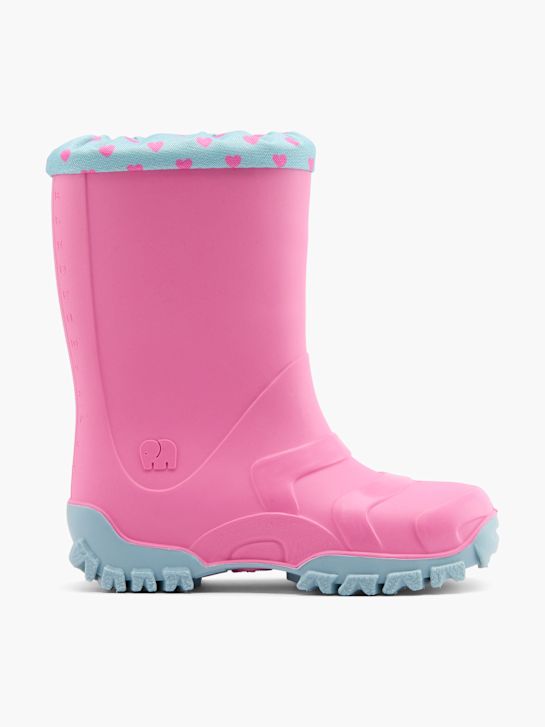 elefanten Gummistøvle Pink 80098 1