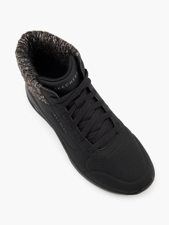Skechers Боти с връзки Черен 79889 2