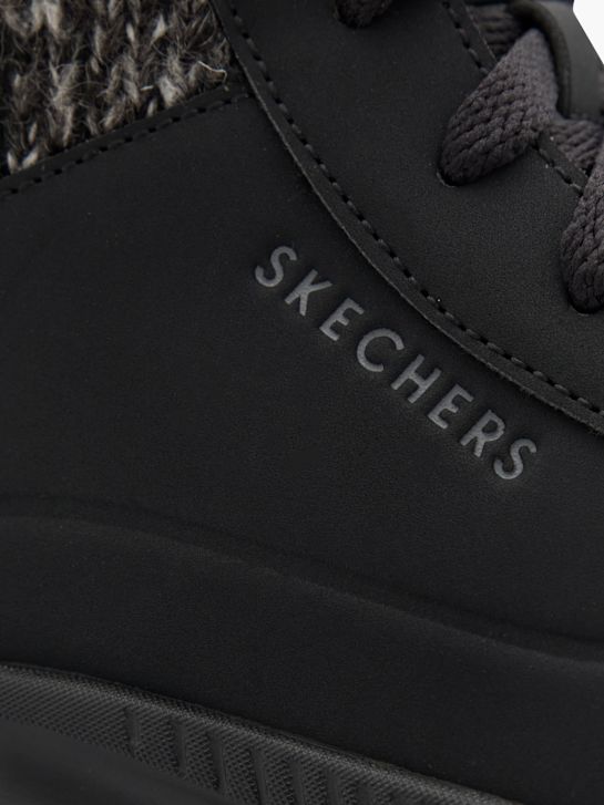 Skechers Ghete cu șireturi Negru 79889 5