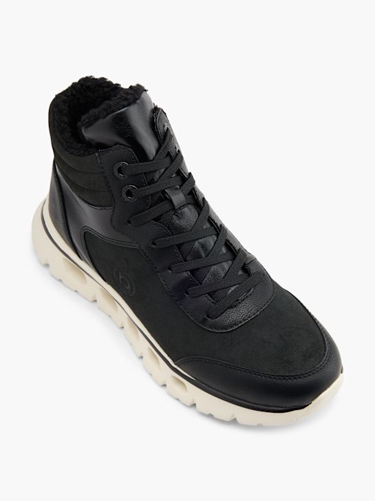 bugatti Hoher Sneaker Schwarz 79932 2