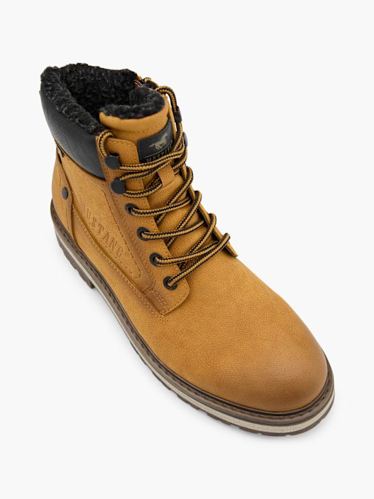Mustang Bottes à lacets Marron 79949 2