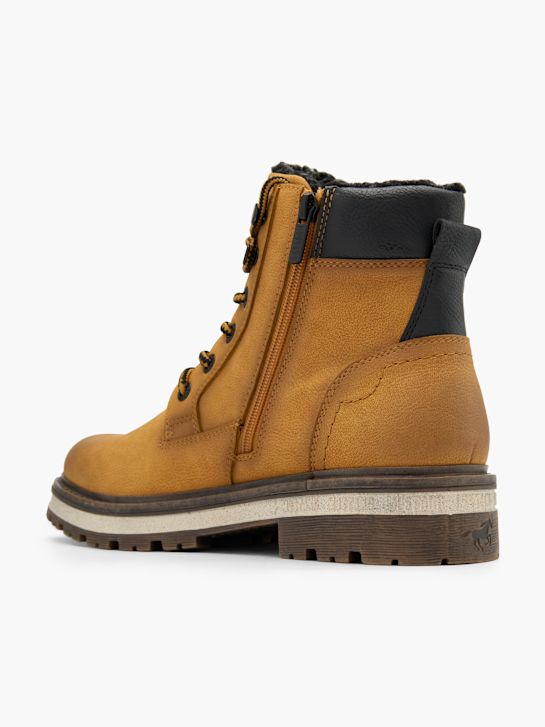 Mustang Bottes à lacets Marron 79949 3