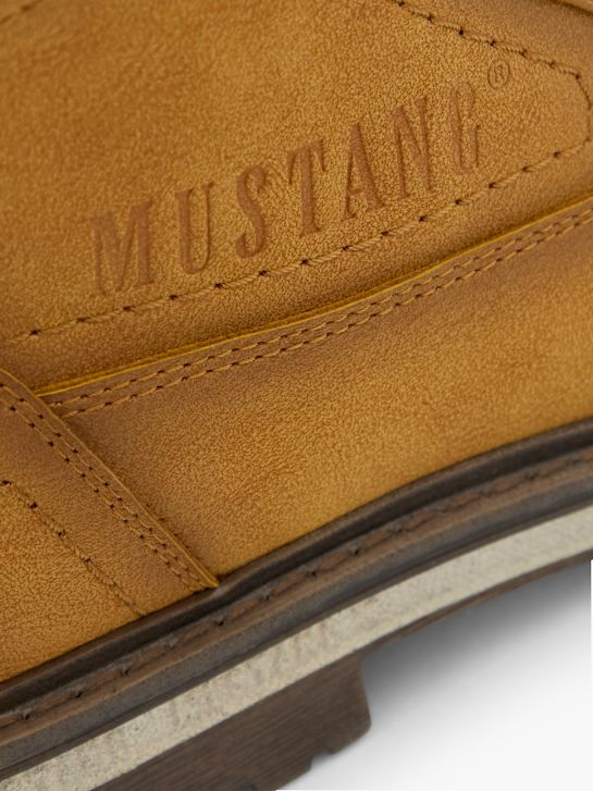 Mustang Auliniai batai su raišteliais Ruda 79949 5