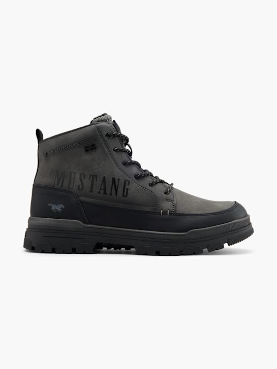 Mustang Bottes à lacets Gris 79952 1