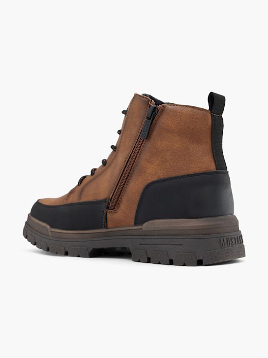 Mustang Schnürboots Cognac 79953 3