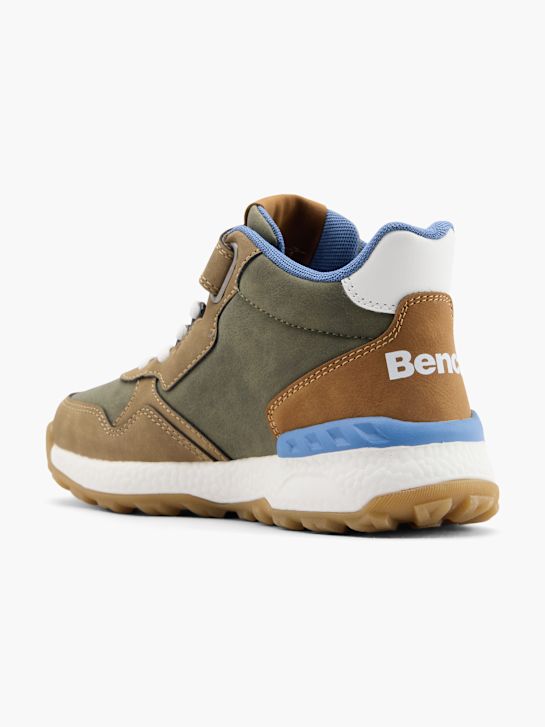 Bench Magas szárú sneaker barna 79959 3