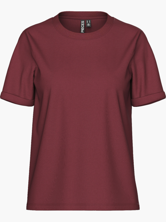 PIECES Tee-shirt Bordeaux 79957 1