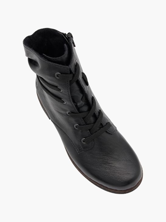 Rieker Schnürstiefelette Schwarz 80326 2