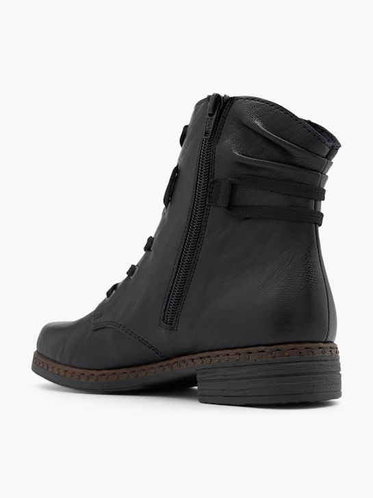 Rieker Schnürstiefelette Schwarz 80326 3