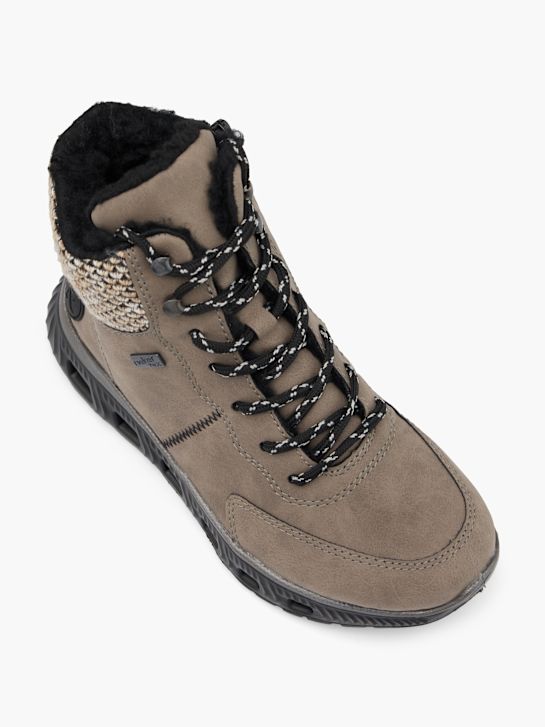 Rieker Schnürboots Taupe 80324 2