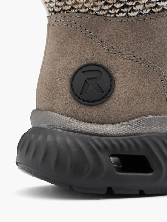 Rieker Sport Bottes à lacets Taupe 80324 6