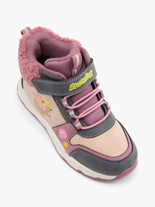 SpongeBob Bottes à lacets Rose 80106 2