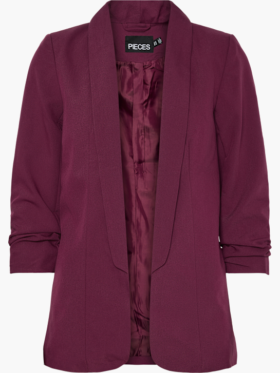 PIECES Blazer Bordeaux 80060 1