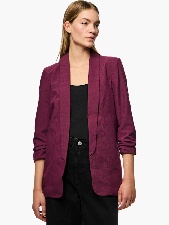PIECES Blazer Bordeaux 80060 3