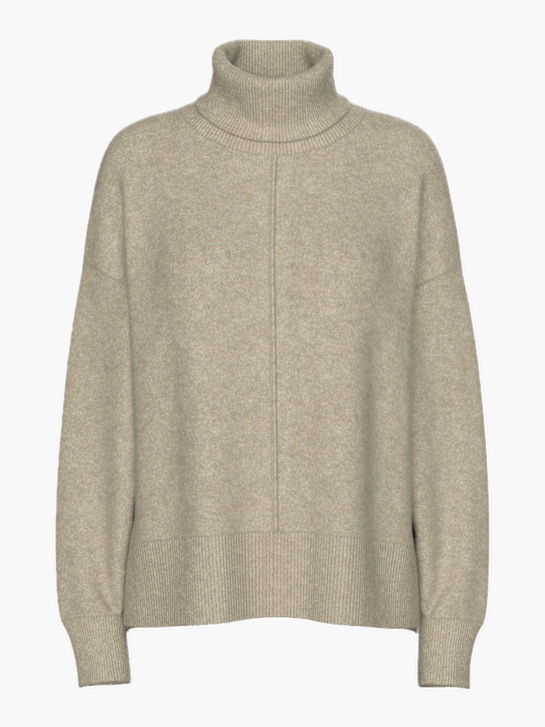 PIECES Pull en mailles Gris 80087 1