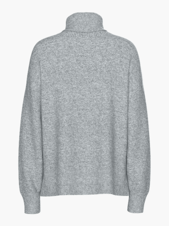 PIECES Strickpullover Grau 80085 2