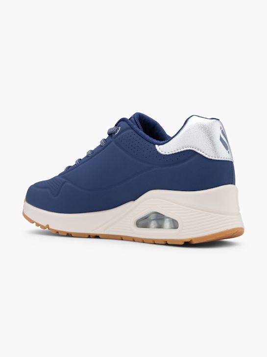 Skechers Slip On Sneaker Blau 80181 3
