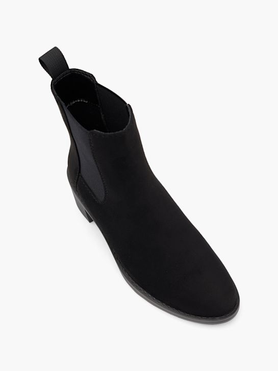Graceland Højhælet chelsea boot Sort 80155 2