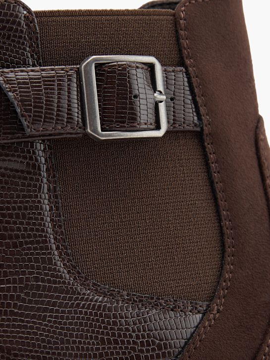 Graceland Højhælet chelsea boot Brun 80161 5