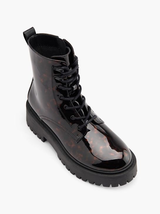 Catwalk Schnürboots Schwarz 80178 2