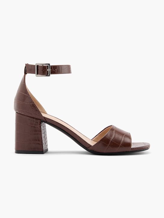 Catwalk Sandalo con tacco Marrone 80172 1