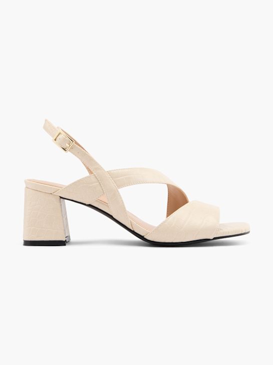 Catwalk Sapatos de salto alto Creme 80174 1