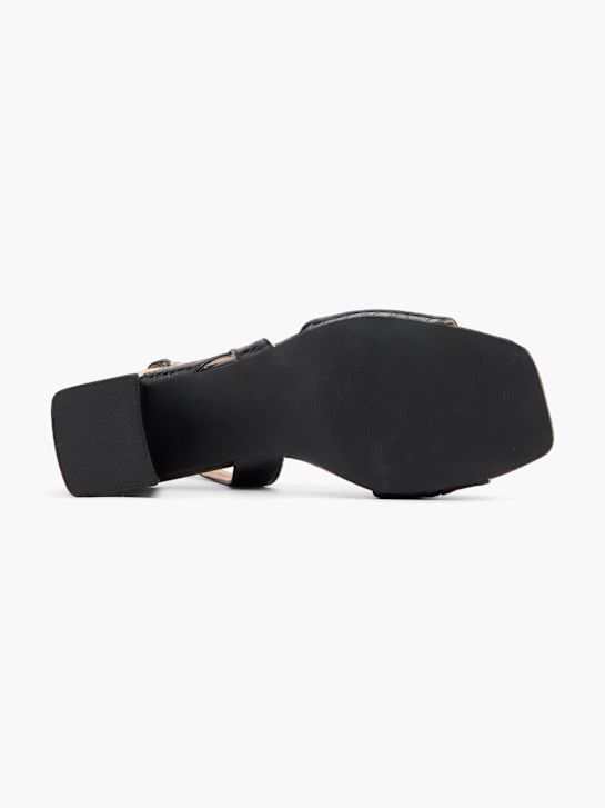 Catwalk Décolleté con cinturino Nero 80173 4