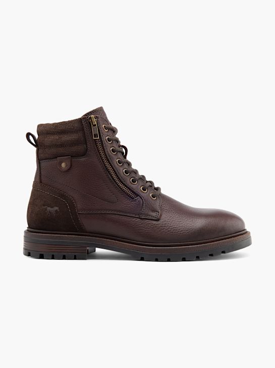 Mustang Bottes à lacets Marron 80299 1