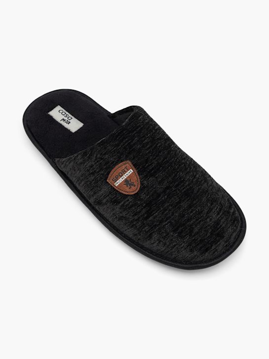 Casa mia Pantoffel Schwarz 80300 2