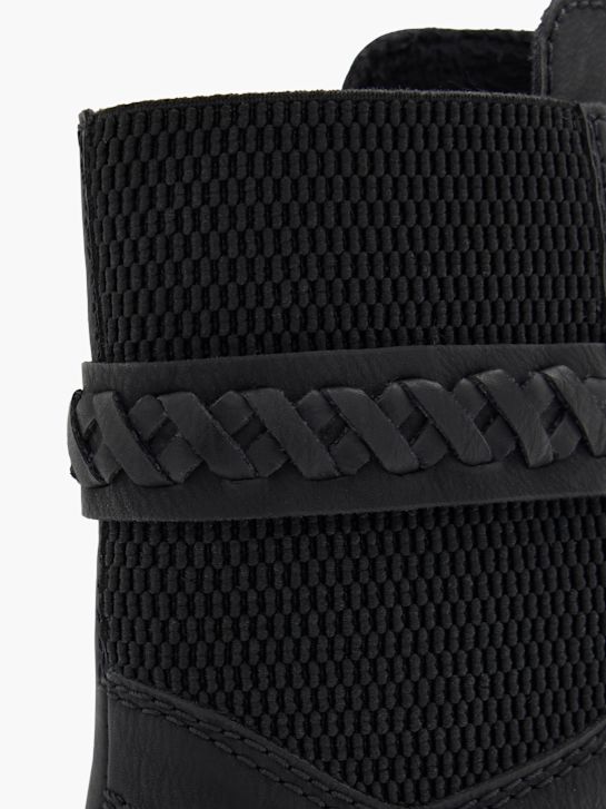 Rieker Schnürboots Schwarz 80317 5