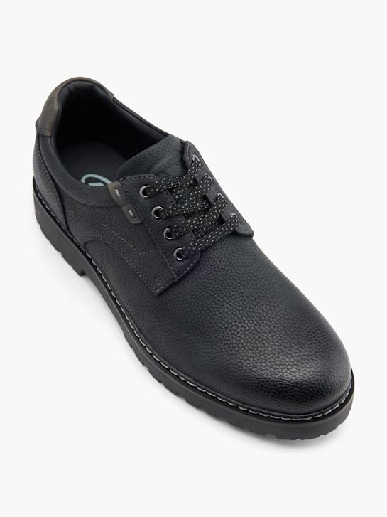 AM SHOE Společenská obuv Černá 80307 2