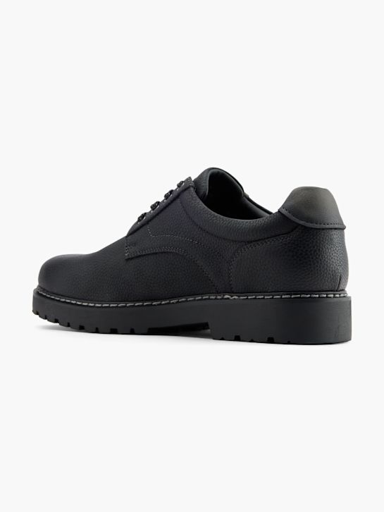 AM SHOE Společenská obuv Černá 80307 3