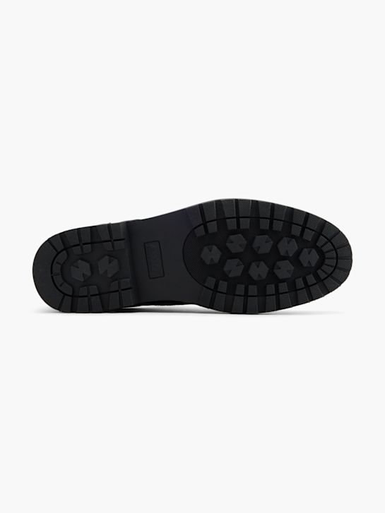 AM SHOE Společenská obuv Černá 80307 4
