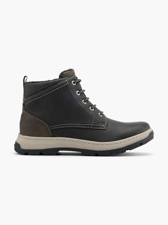 Highland Creek Schnürboots Schwarz 80351 1
