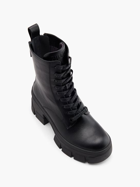 Buffalo Schnürstiefelette Schwarz 80364 2
