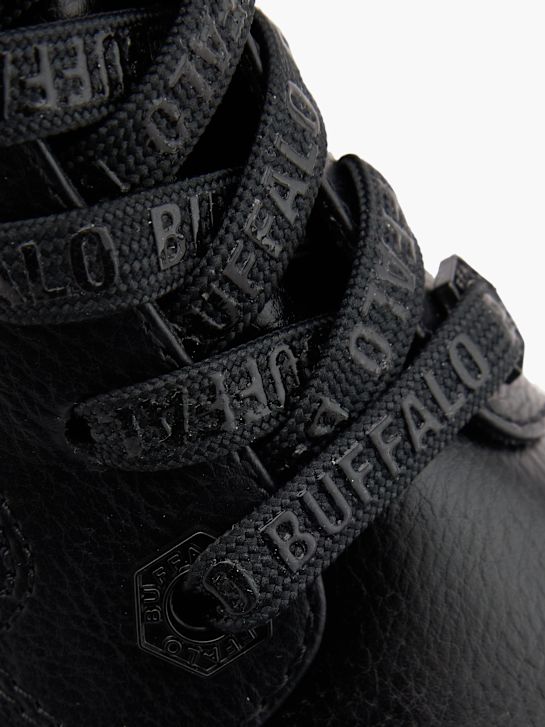 Buffalo Schnürstiefelette Schwarz 80364 6