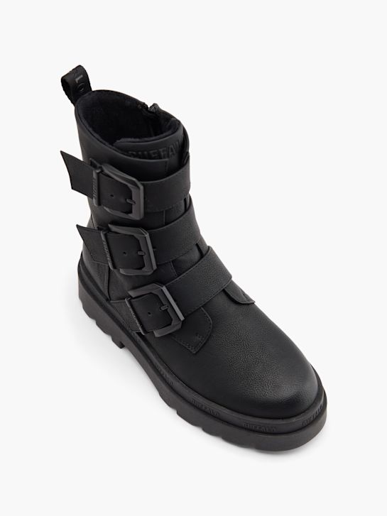 Buffalo Cizmă biker Negru 80365 2