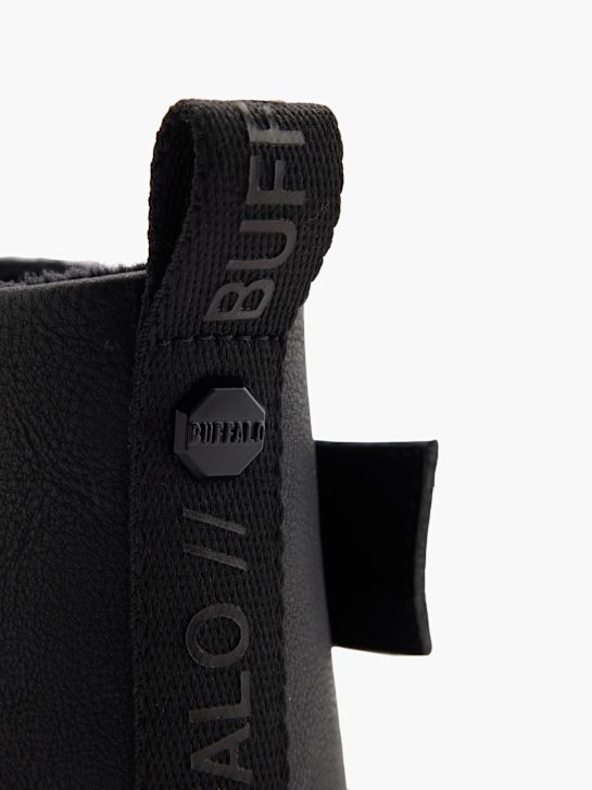 Buffalo Bikerstövel Svart 80365 5