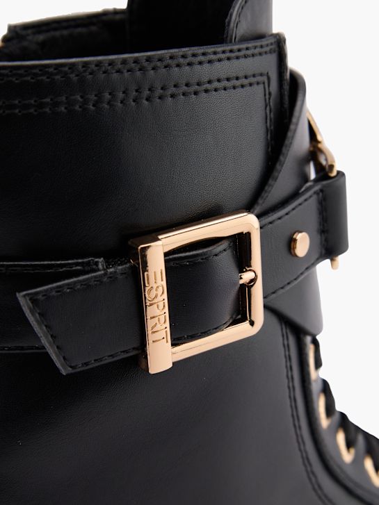 ESPRIT Čizme s vezicama Crna 80367 5