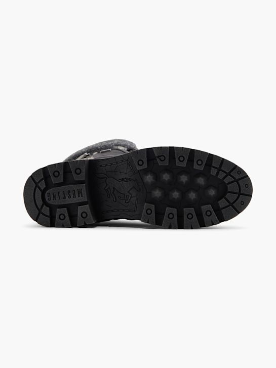 Mustang Stiefel Schwarz 80435 4