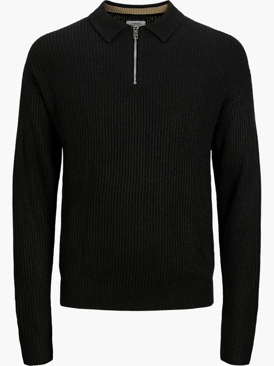 JJ Rebel Pull en mailles Noir 80376 1