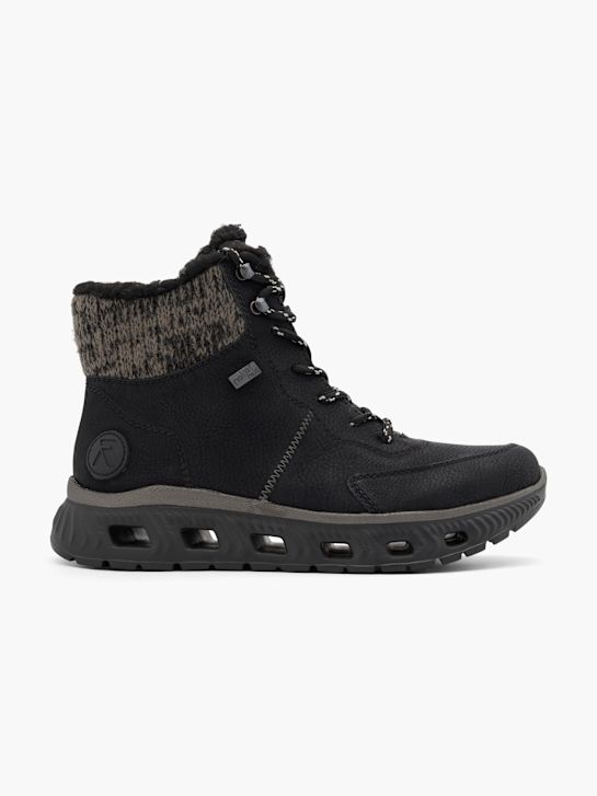 Rieker Sport Schnürboots Schwarz 80422 1